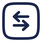 Square Sort Horizontal SVG Icon